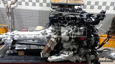 Photo 1 of 12: 2023 Genesis (parts) G90 Engine, Mission — Korean insurance auction