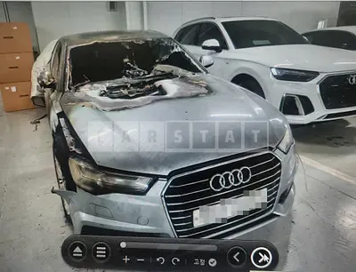 Photo 1 of 6: 2018 Audi A6 TDI, VIN WAUZZZ4G6JN109444 — Korean insurance auction