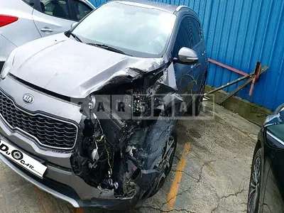 Photo 1 of 15: 2018 Kia Sportage, VIN KNAPM813BJK362965 — Korean insurance auction