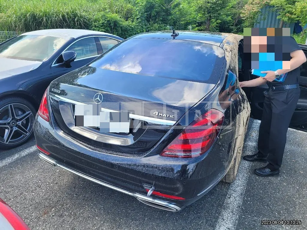 Photo 2 of 26: 2019 Mercedes-Benz S560 4Matic L, VIN WDDUG8GB5KA436140 — Korean insurance auction