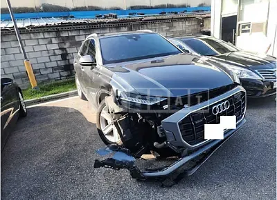 Photo 1 of 19: 2020 Audi Q8 45 TDI quattro — Korean insurance auction