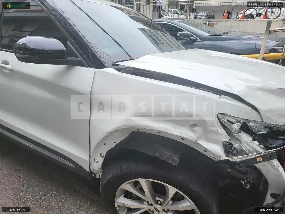 Photo 2 of 11: 2021 Ford Explorer 3.0, VIN 1FM5K8HC2MGC20956 — Korean insurance auction