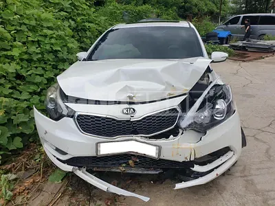 Photo 1 of 5: 2015 Kia K3, VIN KNAFK412BFA463789 — Korean insurance auction