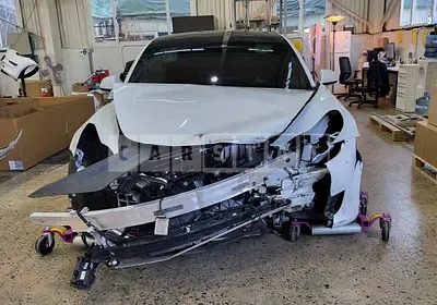 Photo 1 of 34: 2021 Tesla Model 3 Long Range — Korean insurance auction
