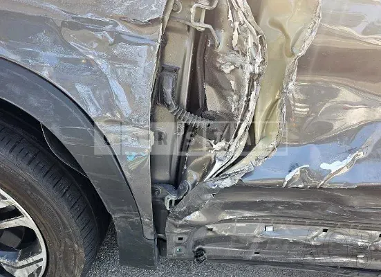 Photo 2 of 11: 2020 Hyundai Santa Fe, VIN KMHS281BBLU215094 — Korean insurance auction