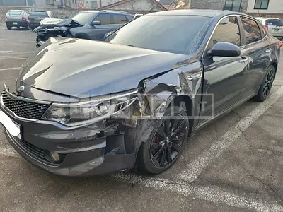 Photo 1 of 28: 2017 Kia K5, VIN KNAGS416BHA158624 — Korean insurance auction