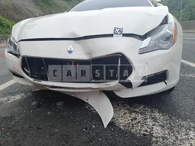 Photo 1 of 10: 2017 Maserati Quattroporte Diesel, VIN ZAM56TPG6H1212864 — Korean insurance auction