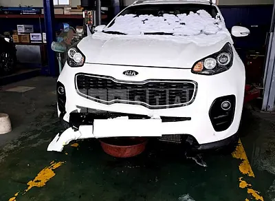 Photo 1 of 13: 2018 Kia Sportage — Korean insurance auction