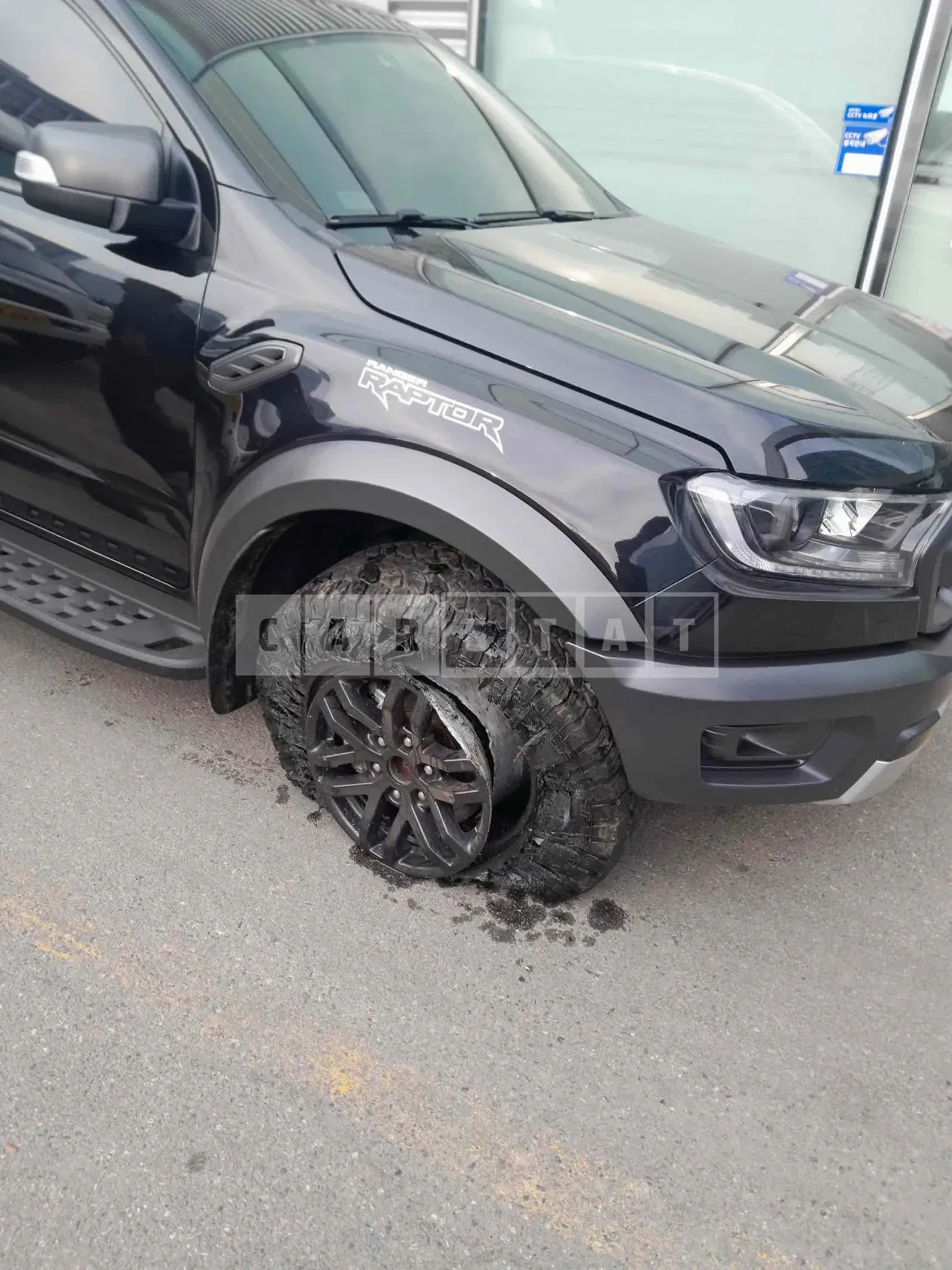 Photo 2 of 11: 2021 Ford Ranger Raptor, VIN 6FPPXXMJ2NMR24028 — Korean insurance auction