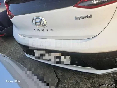 Photo 1 of 10: 2016 Hyundai IONIQ Hybrid — Korean insurance auction