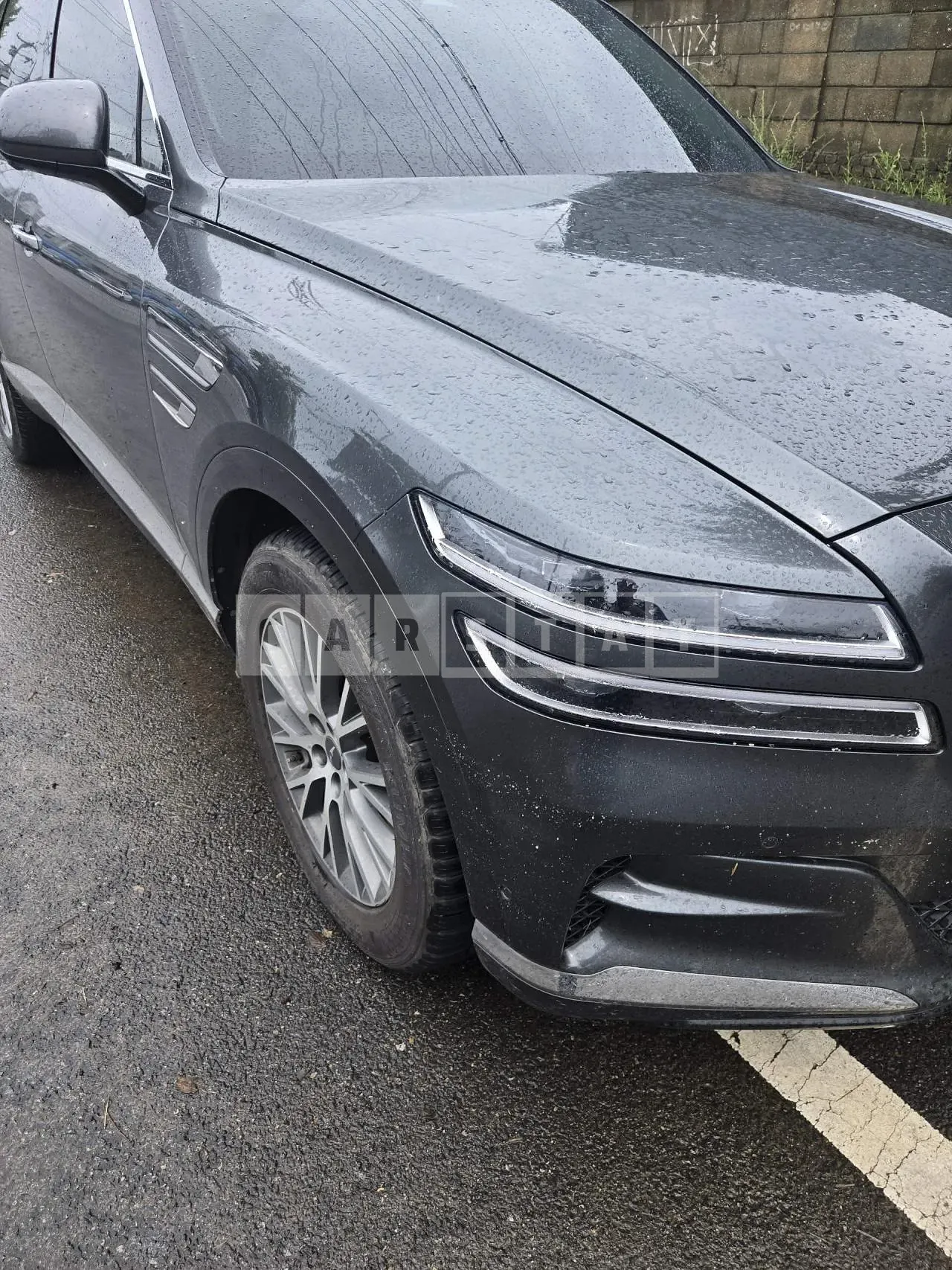 Photo 2 of 6: 2020 Genesis GV80, VIN KMTHB81DDLU028013 — Korean insurance auction