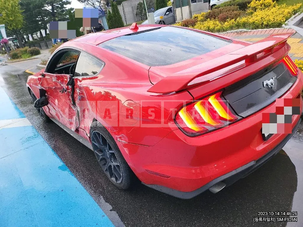 Photo 2 of 8: 2020 Ford Mustang 2.3 Coupe, VIN 1FA6P8THXL5153245 — Korean insurance auction