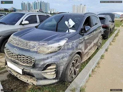 Photo 1 of 6: 2018 Kia Sportage, VIN KNAPP812GKK585426 — Korean insurance auction
