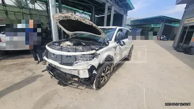 Photo 1 of 20: 2021 Kia Sorento 2.2 (4th Generation), VIN KNARM81BHMA077153 — Korean insurance auction
