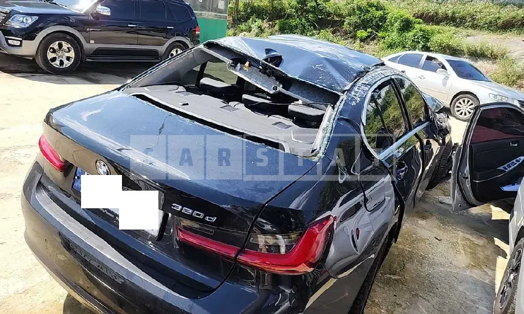 Photo 2 of 12: 2019 BMW 320d, VIN WBA5V5107KAJ53813 — Korean insurance auction
