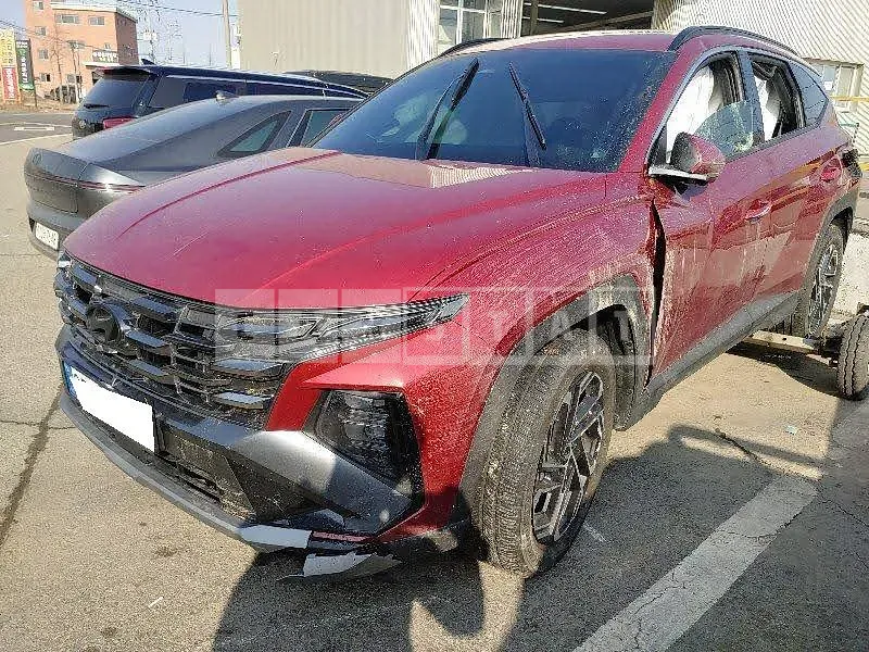 Photo 2 of 48: 2025 Hyundai Tucson, VIN KMHJE81BGTU448291 — Korean insurance auction