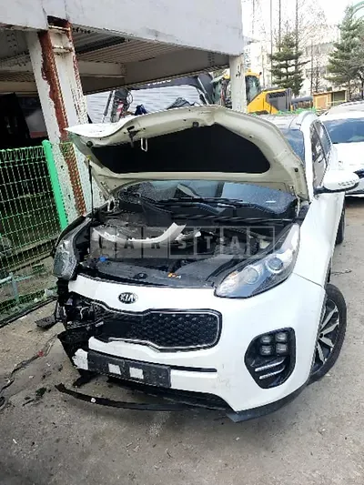 Photo 1 of 20: 2016 Kia Sportage, VIN KNAP6815GGK063977 — Korean insurance auction