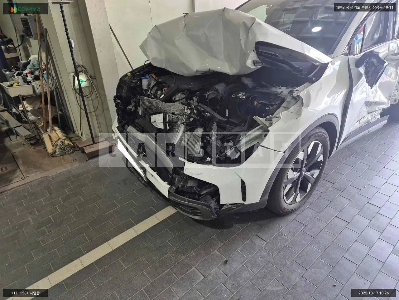 Photo 2 of 20: 2022 Kia Sportage, VIN KNAPX81CBPK110421 — Korean insurance auction