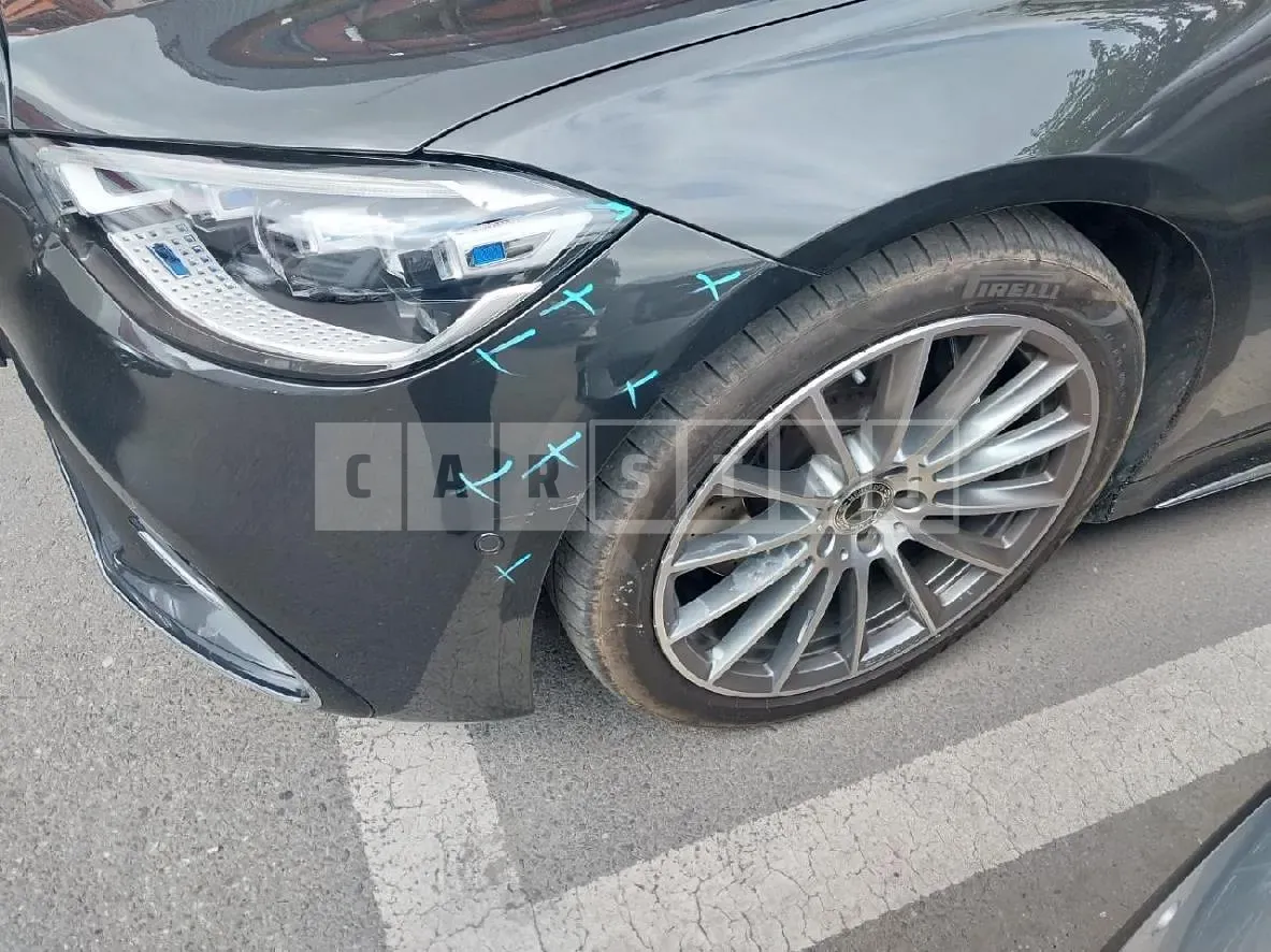 Photo 3 of 3: 2022 Mercedes-Benz (parts) S500 4Matic Front Bumper — Korean insurance auction