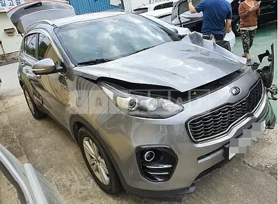 Photo 1 of 6: 2016 Kia Sportage, VIN KNAPM813BGK091289 — Korean insurance auction
