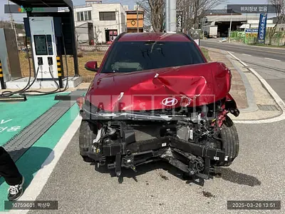 Photo 1 of 17: 2023 Hyundai Kona Hybrid, VIN KMHHC811GPU000724 — Korean insurance auction