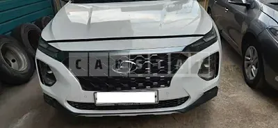 Photo 1 of 10: 2019 Hyundai Santa Fe, VIN KMHS381BDKU161183 — Korean insurance auction