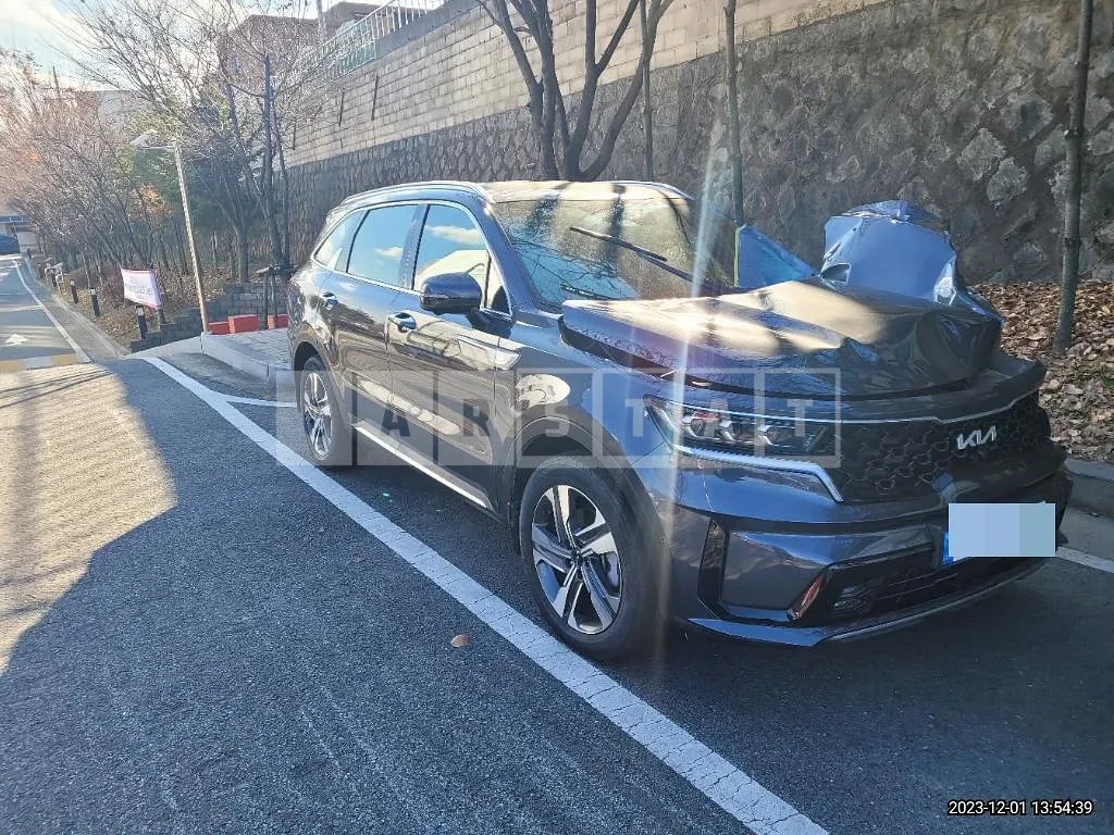 Photo 2 of 19: 2022 Kia Sorento 1.6 Hybrid, VIN KNARF81GBPA148066 — Korean insurance auction
