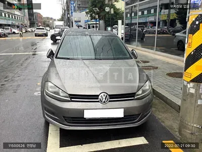 Photo 1 of 10: 2016 Volkswagen Golf, VIN WVWZZZAUZGW169262 — Korean insurance auction