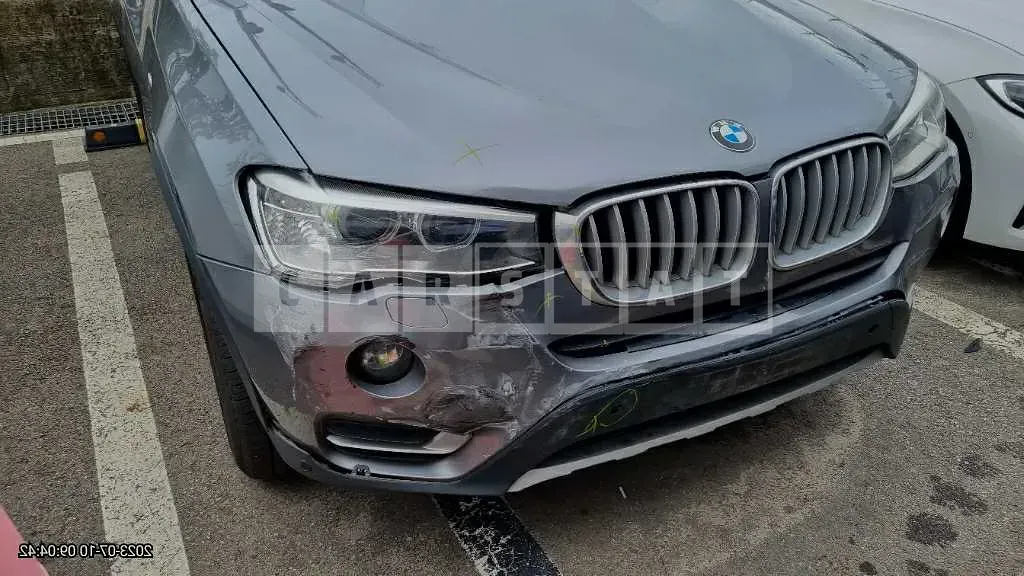 Photo 2 of 9: 2015 BMW X3 xDrive 20d, VIN WBAWZ5106F0F61176 — Korean insurance auction