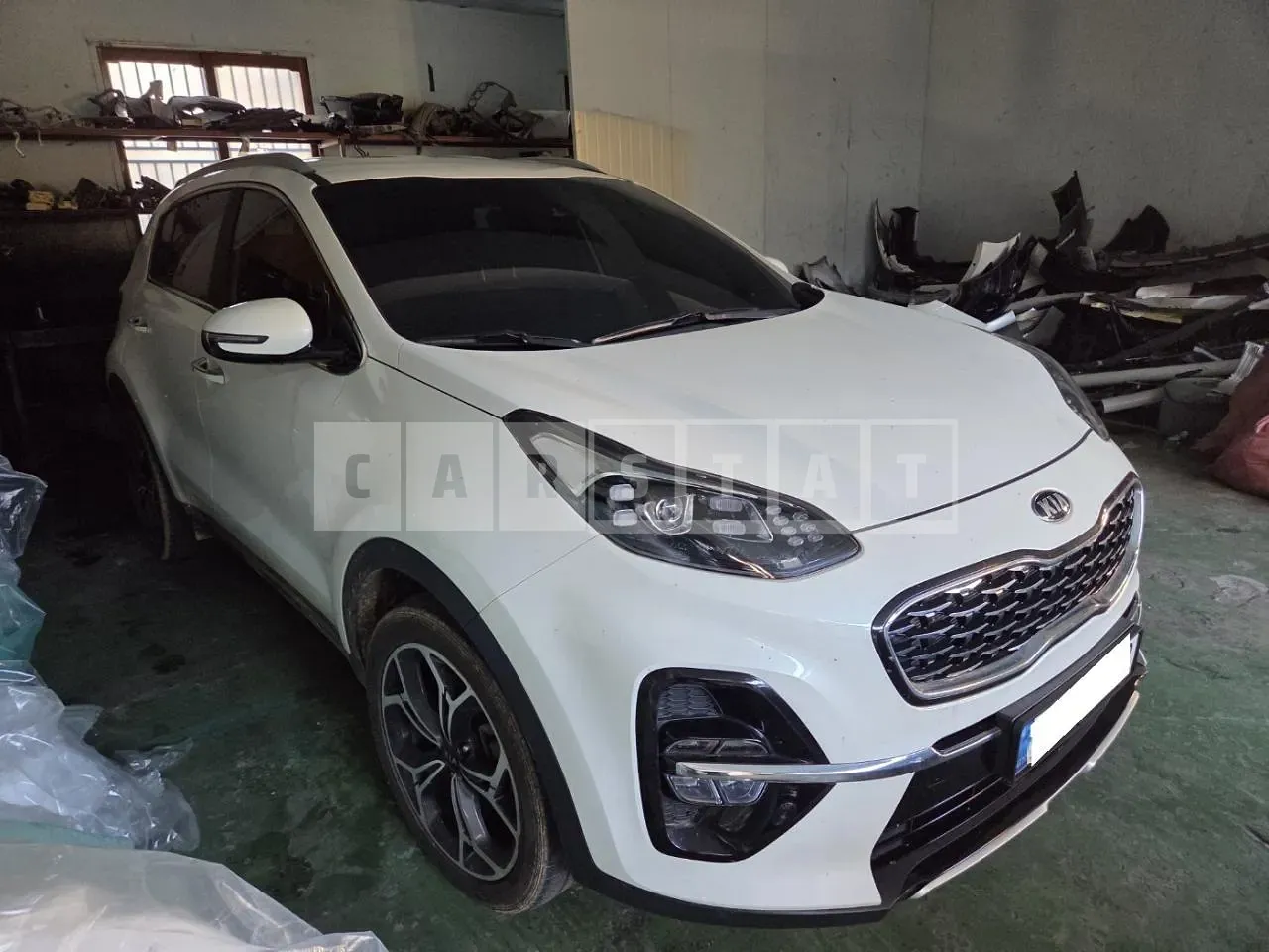 Photo 2 of 16: 2020 Kia Sportage, VIN KNAP681ABLK870062 — Korean insurance auction
