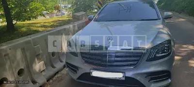 Photo 1 of 9: 2015 Mercedes-Benz S350 BlueTec 4Matic L, VIN WDDUG3DB1FA163579 — Korean insurance auction