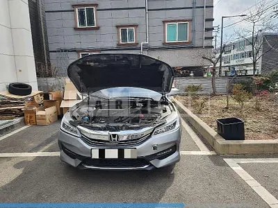 Photo 1 of 12: 2015 Honda Accord 2.4, VIN 1HGCR2680GA510437 — Korean insurance auction