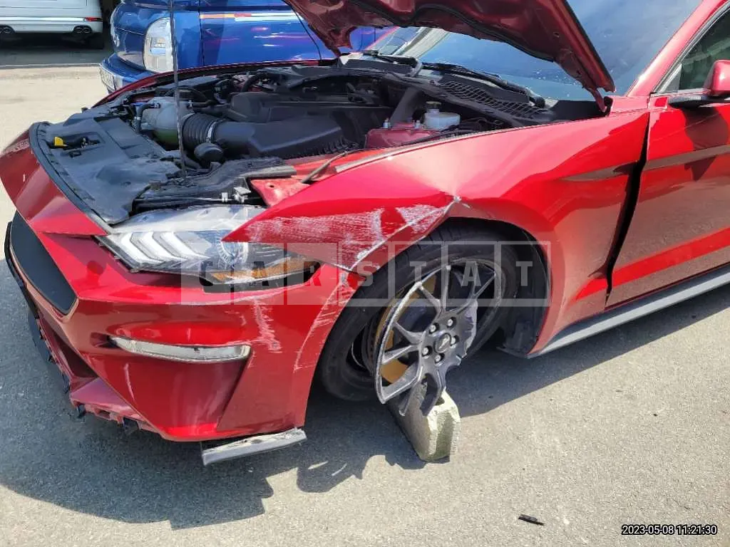 Photo 2 of 17: 2020 Ford Mustang 2.3 Coupe, VIN 1FA6P8TH4L5132570 — Korean insurance auction