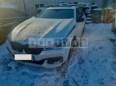 Photo 1 of 9: 2017 BMW 740d xDrive, VIN WBA7C6101HG759067 — Korean insurance auction