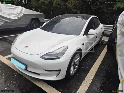 Photo 1 of 16: 2021 Tesla Model 3 Long Range, VIN 5YJ3E1EB6MF947078 — Korean insurance auction