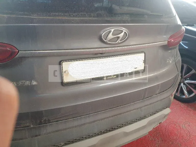 Photo 2 of 20: 2019 Hyundai Santa Fe, VIN KMHS381BBKU074359 — Korean insurance auction