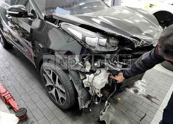 Photo 2 of 23: 2016 Kia Sportage, VIN KNAPN813BGK111640 — Korean insurance auction