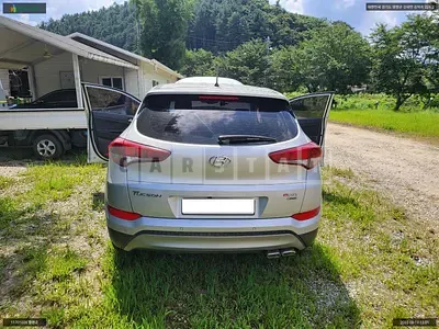 Photo 1 of 12: 2017 Hyundai Tucson, VIN KMHJ281ADHU476974 — Korean insurance auction