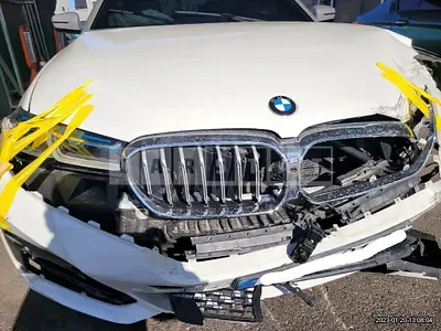 Photo 1 of 27: 2021 BMW 530e, VIN WBA51AG00MCH39713 — Korean insurance auction