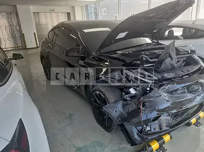 Photo 1 of 21: 2022 Tesla Model Y LongRange, VIN 7SAYGDEE3NF501289 — Korean insurance auction