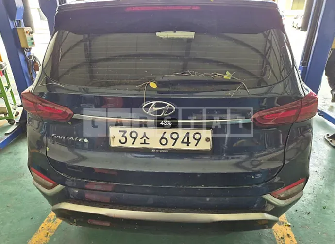 Photo 2 of 11: 2020 Hyundai Santa Fe — Korean insurance auction