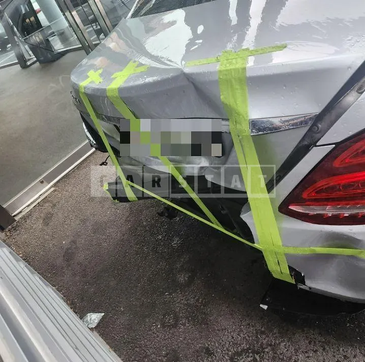 Photo 2 of 14: 2015 Mercedes-Benz C220d, VIN WDDWF0EB9GF220849 — Korean insurance auction
