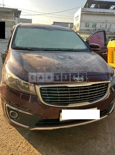 Photo 1 of 16: 2016 Kia Carnival, VIN KNAME81ABGS156126 — Korean insurance auction