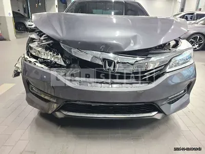 Photo 1 of 33: 2017 Honda Accord 2.4, VIN 1HGCR2680HA515078 — Korean insurance auction