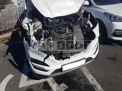 Photo 1 of 50: 2017 Hyundai Tucson, VIN KMHJ381ABHU295277 — Korean insurance auction