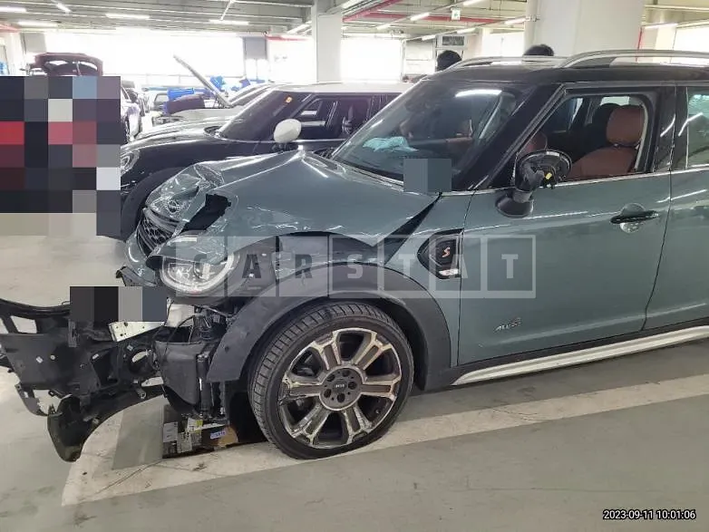 Photo 2 of 14: 2020 MINI Cooper S Countryman All 4, VIN WMW11BS05M3M30036 — Korean insurance auction