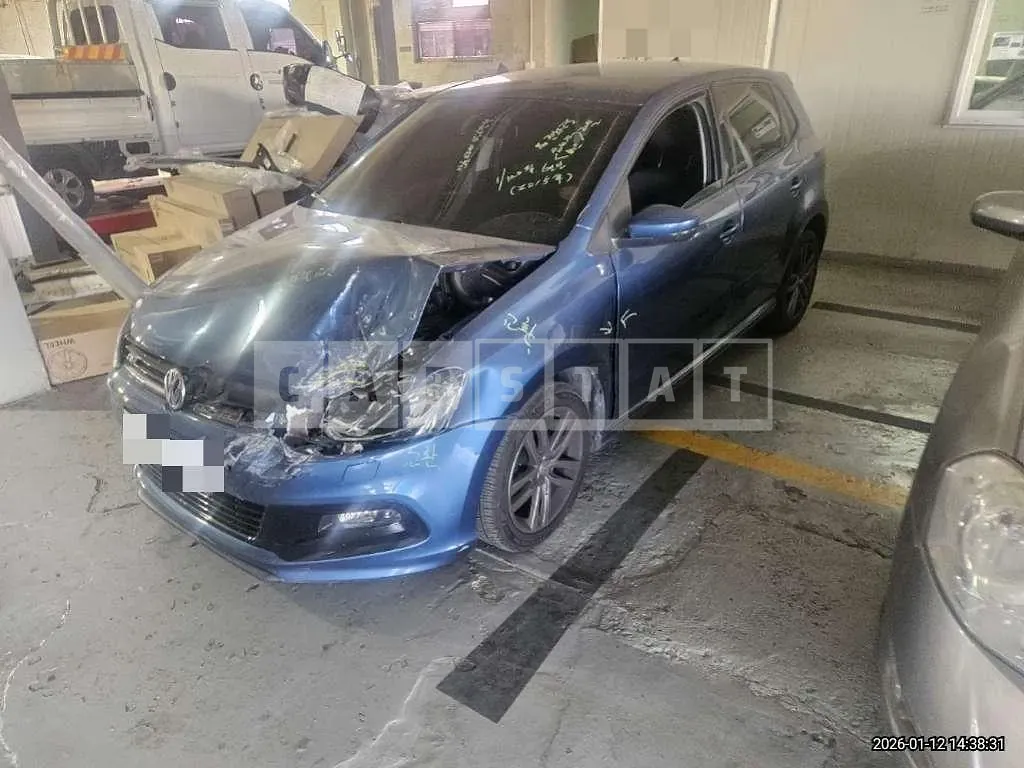 Photo 2 of 22: 2015 Volkswagen Polo 5 FL 1.4 TDI BMT — Korean insurance auction