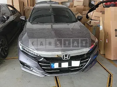 Photo 1 of 16: 2021 Honda Accord 1.5T, VIN 1HGCV1650MA510213 — Korean insurance auction