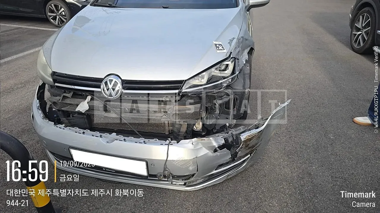 Photo 2 of 8: 2016 Volkswagen Golf 2.0 TDI BMT, VIN WVWZZZAUZGW097116 — Korean insurance auction