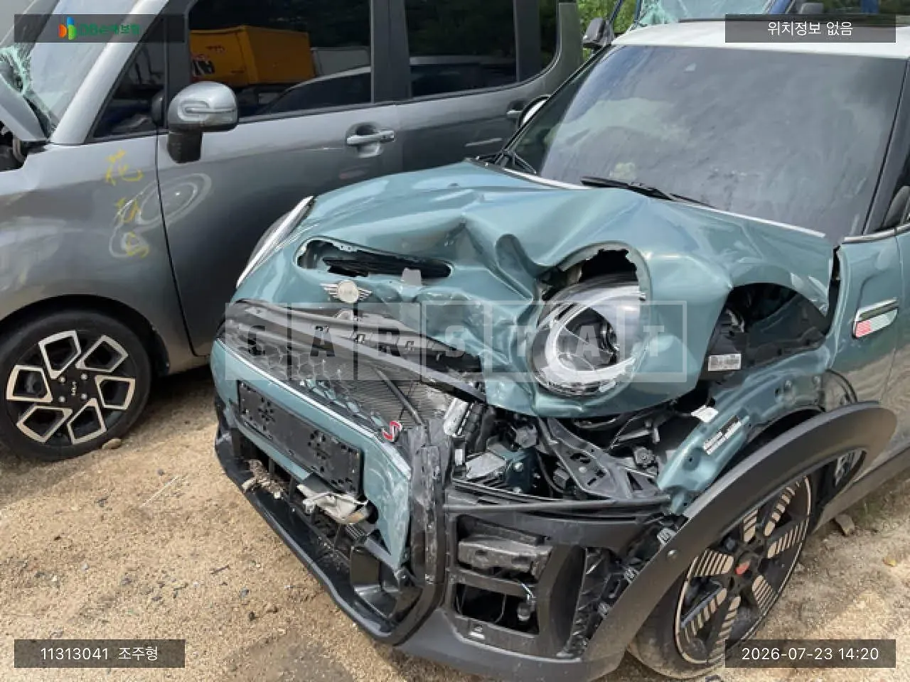 Photo 2 of 13: 2023 MINI Cooper S 5DOOR, VIN WMW61DK08P2T40228 — Korean insurance auction